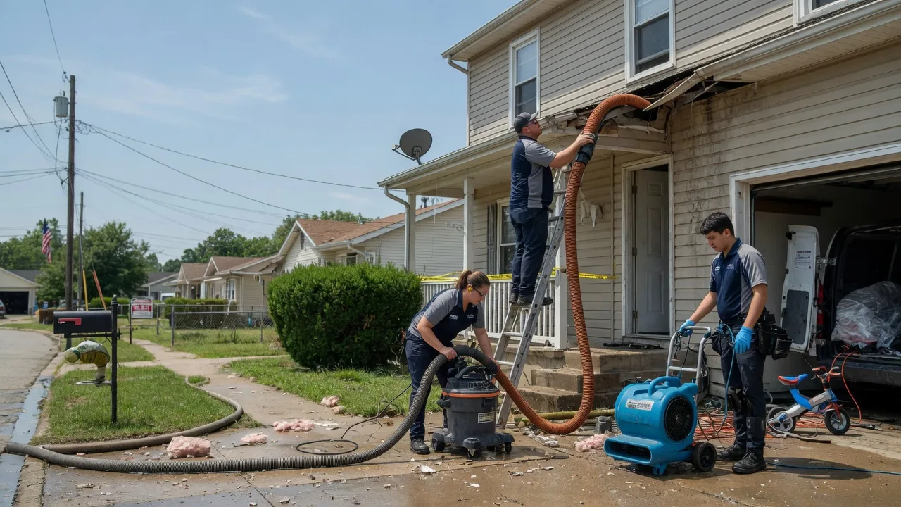 Water Damage Restoration in Danese, WV near me